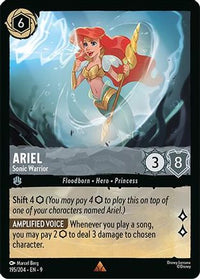 Ariel - Sonic Warrior (195/204) Cold Foil - Fabled