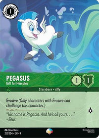 Pegasus - Gift for Hercules (Epic) (212/204) Holofoil - Fabled
