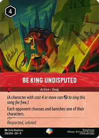 Be King Undisputed (Epic) (216/204) Holofoil - Fabled