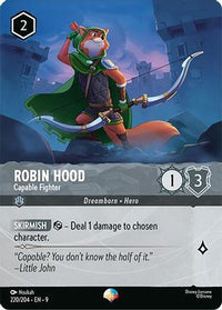 Robin Hood - Capable Fighter (Epic) (220/204) Holofoil - Fabled