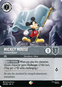 Mickey Mouse - Standard Bearer (Epic) (221/204) Holofoil - Fabled