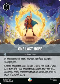 One Last Hope (Epic) (222) Holofoil - Fabled