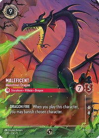 Maleficent - Monstrous Dragon (Store Championship) (5/P3) Holofoil - Disney Lorcana Promo Cards