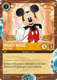 Mickey Mouse - True Friend (Disney Cruise Promo) (10/P3) Holofoil - Disney Lorcana Promo Cards