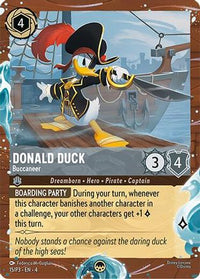 Donald Duck - Buccaneer (Disney Cruise Promo) (15/P3) Holofoil - Disney Lorcana Promo Cards