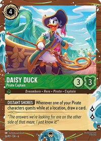 Daisy Duck - Pirate Captain (Disney Cruise Promo) (16/P3) Holofoil - Disney Lorcana Promo Cards