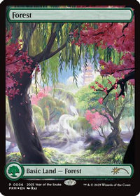 Forest (Year of the Snake 2025) -  Foil (SSP-006) - Standard Showdown Promos