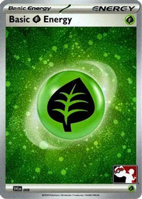 Basic Grass Energy (Cosmos Holo) 009  - Holofoil Prize Pack Series Cards - Common
