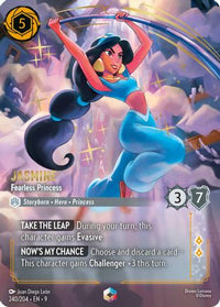 Jasmine - Fearless Princess (Enchanted) (240/204) Holofoil - Fabled