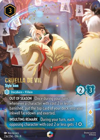 Cruella De Vil - Style Icon (Enchanted) (236/204) Holofoil - Fabled