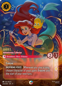 Ariel - Adventurous Collector (Enchanted) (232/204) Holofoil - Fabled