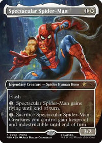 Spectacular Spider-Man (Borderless) -  Foil (MEDIA-002) - Media Promos
