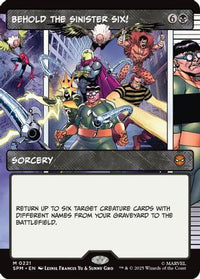 Behold the Sinister Six! (Showcase) -  (SPM-221) - Marvel's Spider-Man