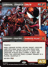 Carnage, Crimson Chaos (Borderless) -  (SPM-227) - Marvel's Spider-Man