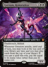Gwenom, Remorseless (Extended Art) -  Foil (SPM-256) - Marvel's Spider-Man