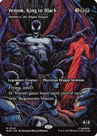 Venom, King in Black - Skithiryx, the Blight Dragon -  (MAR-022) - Marvel Eternal-Legal