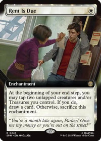 Rent Is Due (Extended Art) -  Foil (SPM-247) - Marvel's Spider-Man