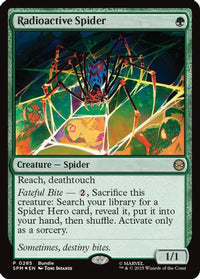 Radioactive Spider -  Foil (UMP-285) - Unique and Miscellaneous Promos
