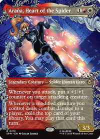 Araña, Heart of the Spider (Borderless) -  Foil (SPM-213) - Marvel's Spider-Man