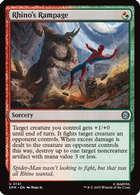 Rhino's Rampage -  Foil (SPM-141) - Marvel's Spider-Man