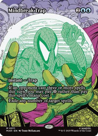Mindbreak Trap (Borderless) -  Foil (MAR-011) - Marvel Eternal-Legal