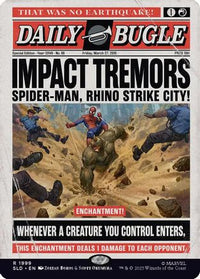 Impact Tremors (1999) -  (SLD-1999) - Secret Lair Drop Series