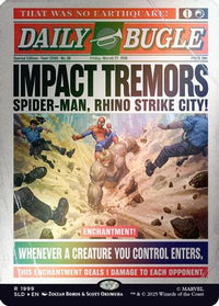 Impact Tremors (1999) (Rainbow Foil) -  Foil (SLD-1999) - Secret Lair Drop Series