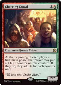 Cheering Crowd -  Foil (SPM-126) - Marvel's Spider-Man