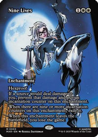Nine Live (Borderless) -  Foil (MAR-003) - Marvel Eternal-Legal