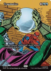 Traumatize (Borderless) -  (MAR-015) - Marvel Eternal-Legal