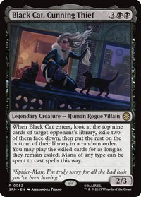 Black Cat, Cunning Thief -  Foil (SPM-052) - Marvel's Spider-Man