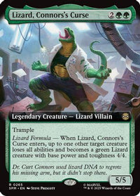 Lizard, Connors's Curse (Extended Art) -  Foil (SPM-265) - Marvel's Spider-Man