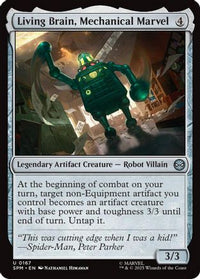 Living Brain, Mechanical Marvel -  Foil (SPM-167) - Marvel's Spider-Man