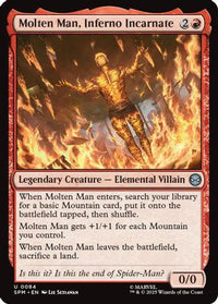 Molten Man, Inferno Incarnate -  (SPM-084) - Marvel's Spider-Man