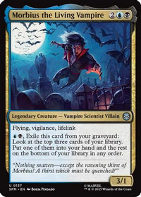 Morbius the Living Vampire -  Foil (SPM-137) - Marvel's Spider-Man