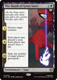 The Death of Gwen Stacy -  Foil (SPM-054) - Marvel's Spider-Man