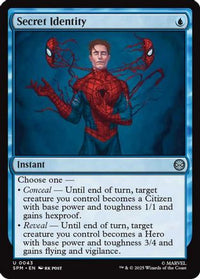 Secret Identity -  Foil (SPM-098) - Marvel's Spider-Man