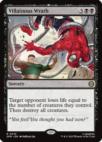 Villainous Wrath -  Foil (SPM-074) - Marvel's Spider-Man