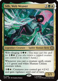 Silk, Web Weaver -  Foil (SPM-145) - Marvel's Spider-Man