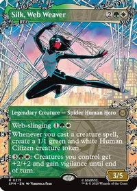 Silk, Web Weaver (Borderless) -  (SPM-215) - Marvel's Spider-Man