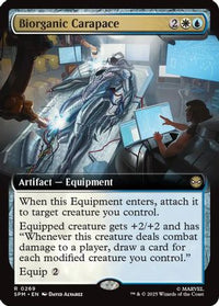 Biorganic Carapace (Extended Art) -  Foil (SPM-269) - Marvel's Spider-Man