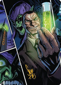 Norman Osborn Art Card (Gold-Stamped Signature) -  (AASPM-043) - Art Series: Marvel's Spider-Man