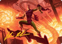 Green Goblin, Revenant Art Card (Gold-Stamped Signature) -  (AASPM-027) - Art Series: Marvel's Spider-Man