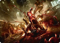 Superior Spider-Man Art Card (Gold-Stamped Signature) -  (AASPM-032) - Art Series: Marvel's Spider-Man