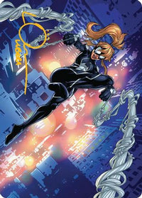 Araña, Heart of the Spider Art Card (Gold-Stamped Signature) -  (AASPM-037) - Art Series: Marvel's Spider-Man