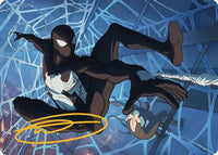 Symbiote Spider-Man Art Card (Gold-Stamped Signature) -  (AASPM-040) - Art Series: Marvel's Spider-Man