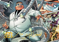 Doctor Octopus, Master Planner Art Card (48/54) (Gold-Stamped Signature) -  (AASPM-048) - Art Series: Marvel's Spider-Man