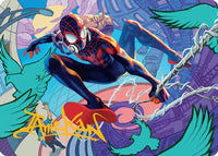 Spider-Man, Brooklyn Visionary Art Card (Gold-Stamped Signature) -  (AASPM-020) - Art Series: Marvel's Spider-Man