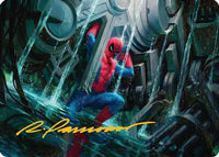 Strength of Will Art Card (Gold-Stamped Signature) -  (AASPM-022) - Art Series: Marvel's Spider-Man