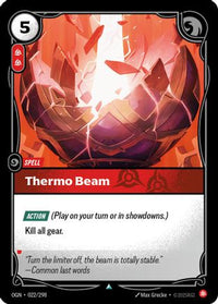 Thermo Beam (022/298) - Origins